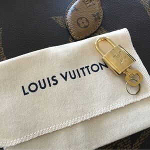 Louis Vuitton Lock + Key + Dust Bag